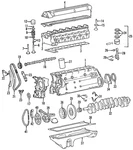Genuine Mercedes-benz Parts Kit Chain Tens 601-050-07-11 New. Price: $209.10.