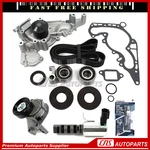 Timing Belt Water Pump Ac Tensioner Kit 98-09 Fits Toyota Lexus 1UZFE New. Price: $156.35.