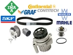 Oem Timing Belt Tensioner Roller Water Pump Thermostat Kit For Vw 1.9 Diesel New. Price: $197.47.