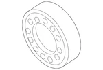 Genuine Nissan Pulley 11925-EZ40B New. Price: $98.64.