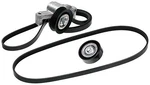 Gates 90K 39351A Complete Serpentine Belt Drive Component Kit New. Price: $142.41.