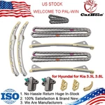 Engine Timing Chain Kit For Hyundai Kia Santa Fe Sorento Azera Genesis 3.3L 3.8L New. Price: $86.99.