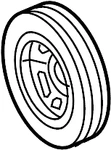 Porsche 911 Engine Crankshaft Pulley Oe 9A210214600 New. Price: $319.84.