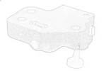 Tensioner, Timing Chain Oe Mazda ZJ01-12-500B (bk) 1.3 2003-2009 Neu. Price: $165.96.
