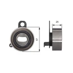 Gates T41072 Tensioner Pulley, Timing Belt For Geo,toyota Neu. Price: $34.22.