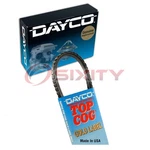 Dayco Fan Power Steering Accessory Drive Belt For 1978-1987 Jaguar XJ6 4.2L De New. Price: $24.39.