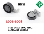 Bmw E65 E66 745I 745LI 760I B7 Engine Accessory Drive Belt Idler Pulley Ina Oem New. Price: $63.33.