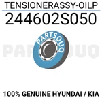 244602S050 Genuine Hyundai / Kia Tensionerassy-oilp New. Price: $14.29.