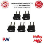 Msd 11 Deg 15 Timing Retard Module Kit Set Of Five Black Plug-in #8774 New. Price: $89.96.