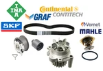 Oem Timing Belt Tensioner Roller Water Pump Thermostat Kit For Vw 1.9 Diesel New. Price: $241.52.